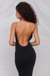 Lisa Maxi Dress - Black