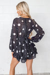 London Playsuit - Black Spots