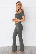 Lydia Ribbed Set - Pants