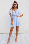 Maple Dress - Baby Blue