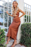 Margarita Skirt- Brown