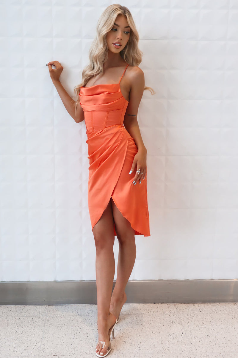 Mika Dress - Orange