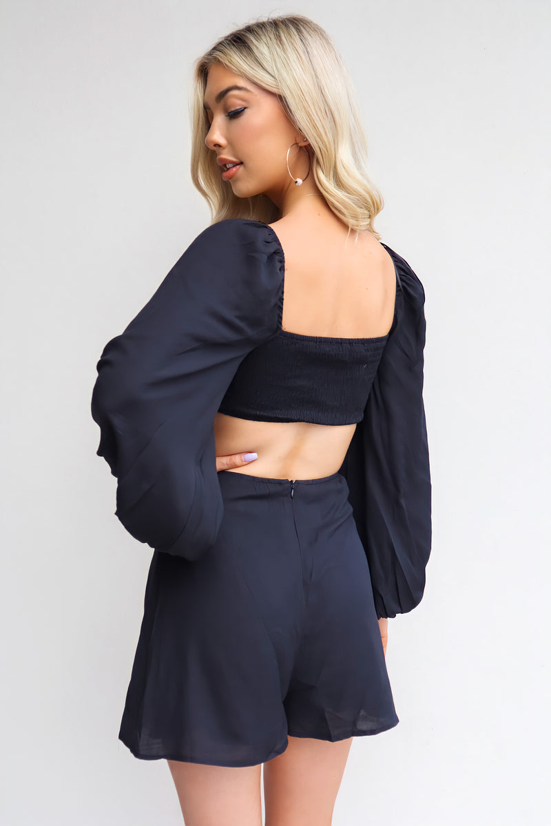 Mila Playsuit - Black