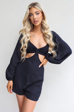 Mila Playsuit - Black