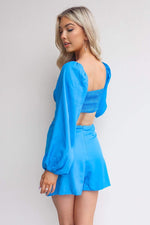 Mila Playsuit - Blue