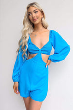 Mila Playsuit - Blue