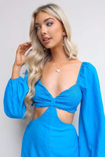 Mila Playsuit - Blue