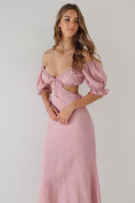 Mirabella Midi Dress - Pink