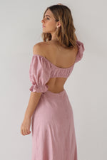 Mirabella Midi Dress - Pink