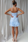 Miranda Mini Dress - Baby Blue