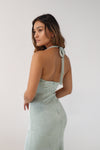 Paige Midi Dress - Sage