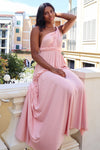 Pandora Multiway Gown - Blush Pink Jersey