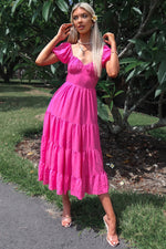 Bratz Maxi Dress - Hot Pink