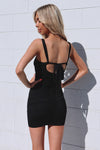 Ciara Jersey Dress - Black