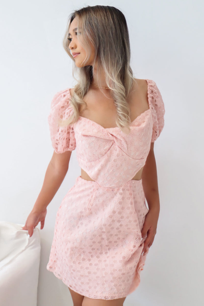 Rory Mini Dress - Pink