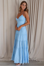 Sandy Maxi Dress - Blue