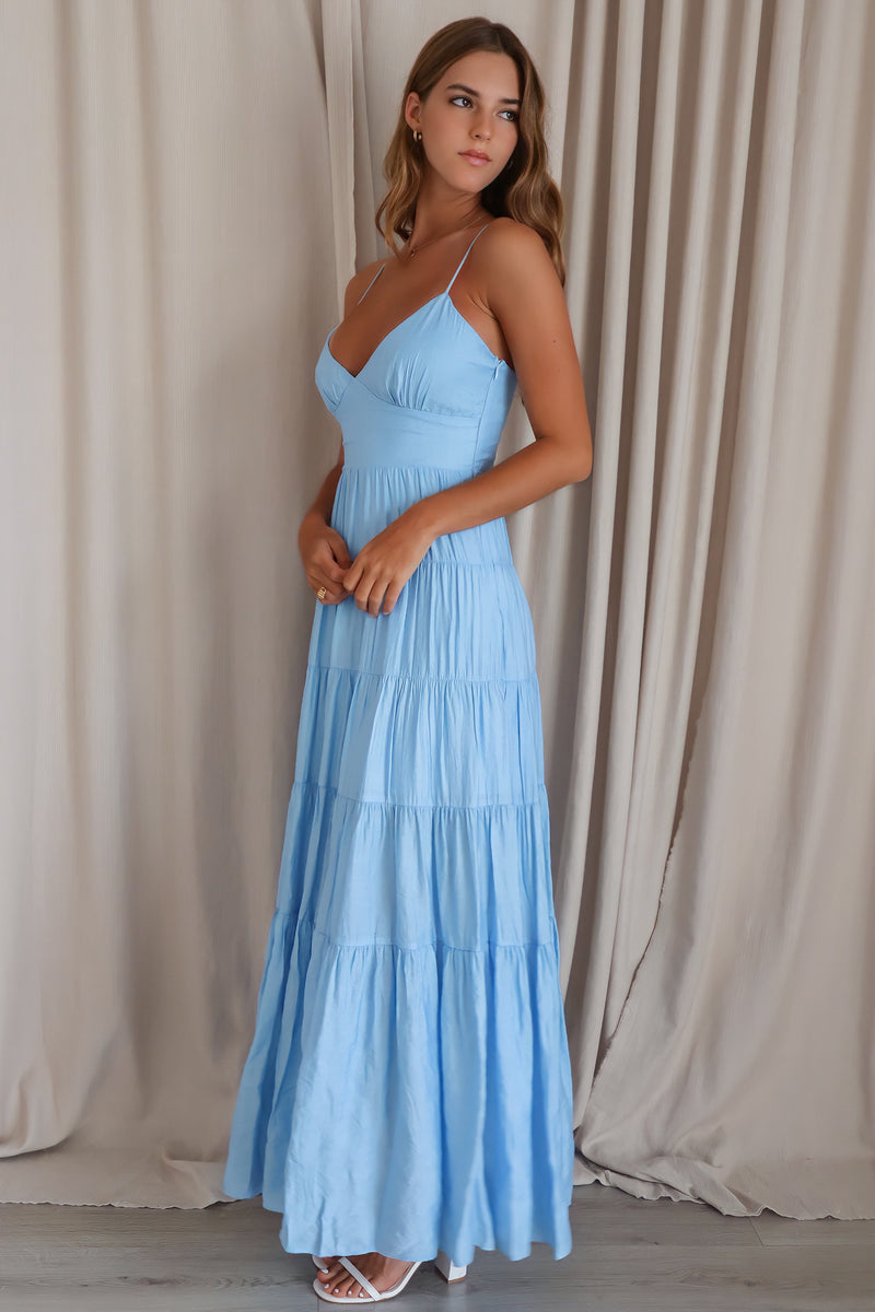 Sandy Maxi Dress - Blue