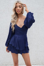 Sarah Playsuit - Navy