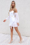 Serenity Dress - White - Runway Goddess