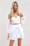 Serenity Dress - White - Runway Goddess