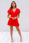 Something Sweet Lace Dress - Red