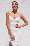 Talaya Lace Gown - White