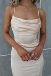 Taleah Formal Dress - Cream