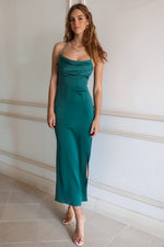 Taleah Formal Dress - Forest Green