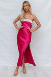 Valentine Maxi Dress - Hot Pink