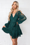 Vienna Lace Dress - Green