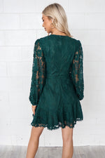 Vienna Lace Dress - Green