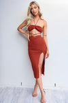 Yasmin Skirt - Rust