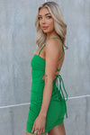 Zelie Mini Dress - Green