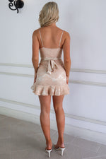 Zoey Mini Dress - Champagne