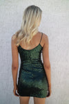 Wildheart Sequin Dress - Emerald Green - Runway Goddess