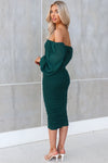 Demi Mesh Midi - Green